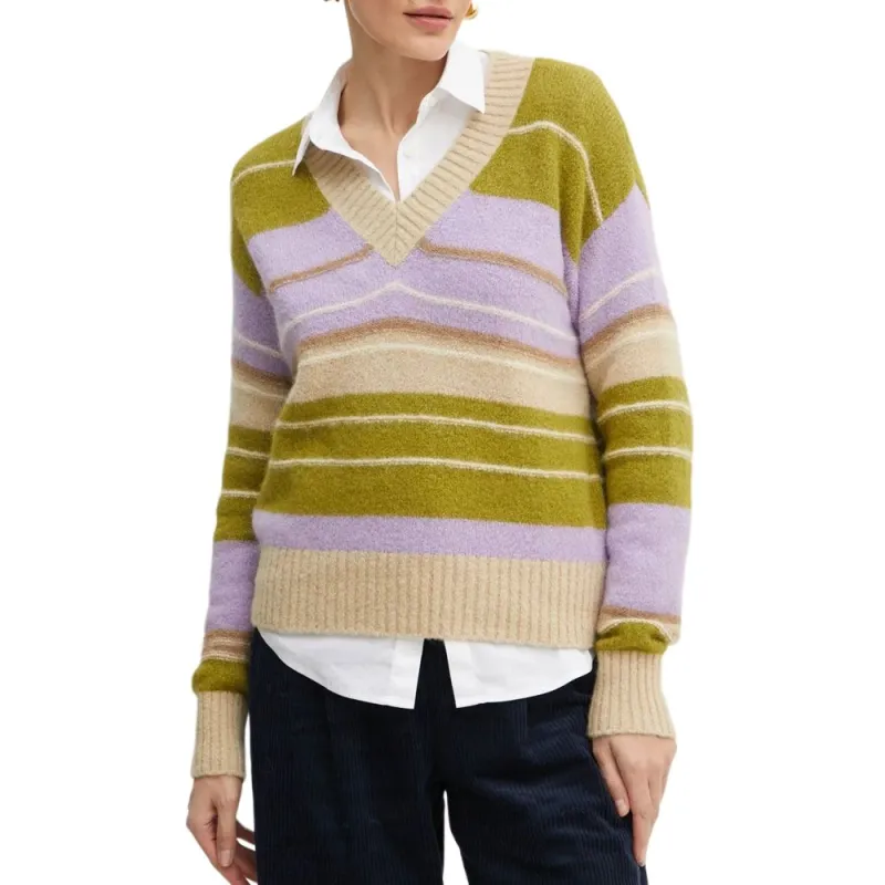 WEEKEND MaxMara V Neck Long Sleeved Jumper-2