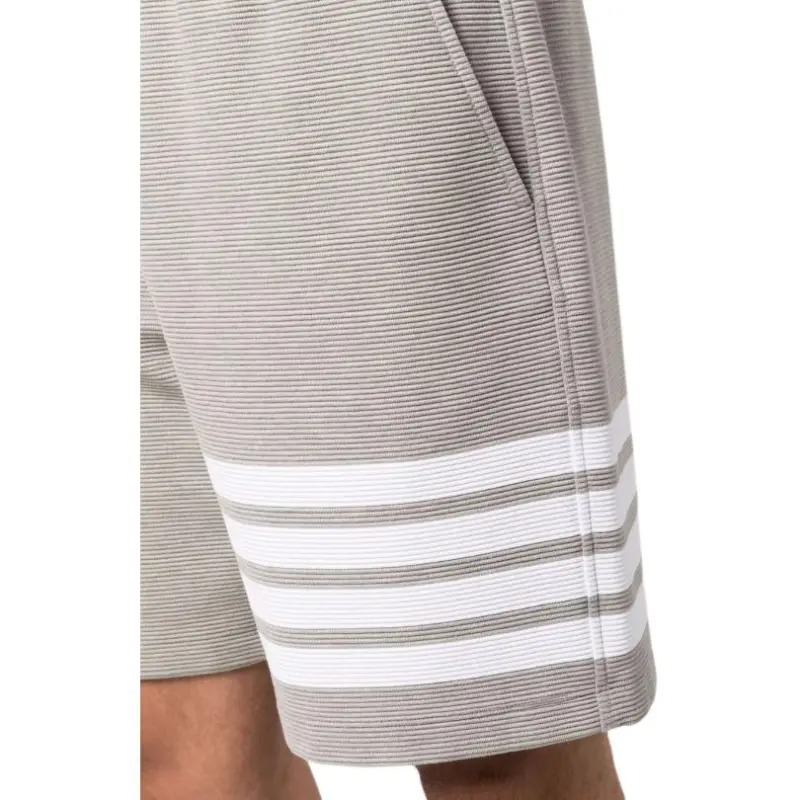 THOM BROWNE Ottoman Striped Track Shorts-2