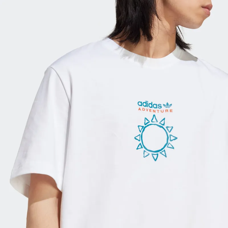 Adidas Originals ADVENTURE NATURE AWAKENING T Shirts Men White-3