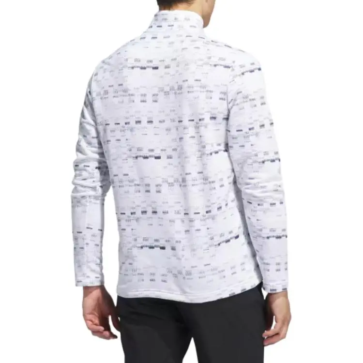 Adidas Free Shipping With AdiClub Core Printed Quarter Zip Pullover-2