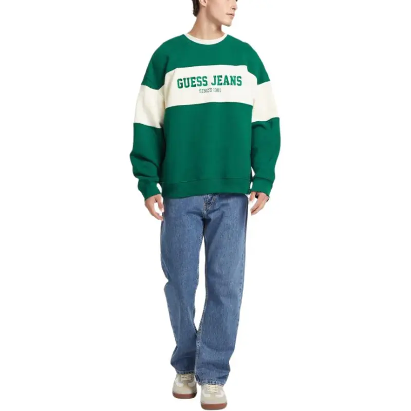 GUESS Sweatshirts Men Green-2