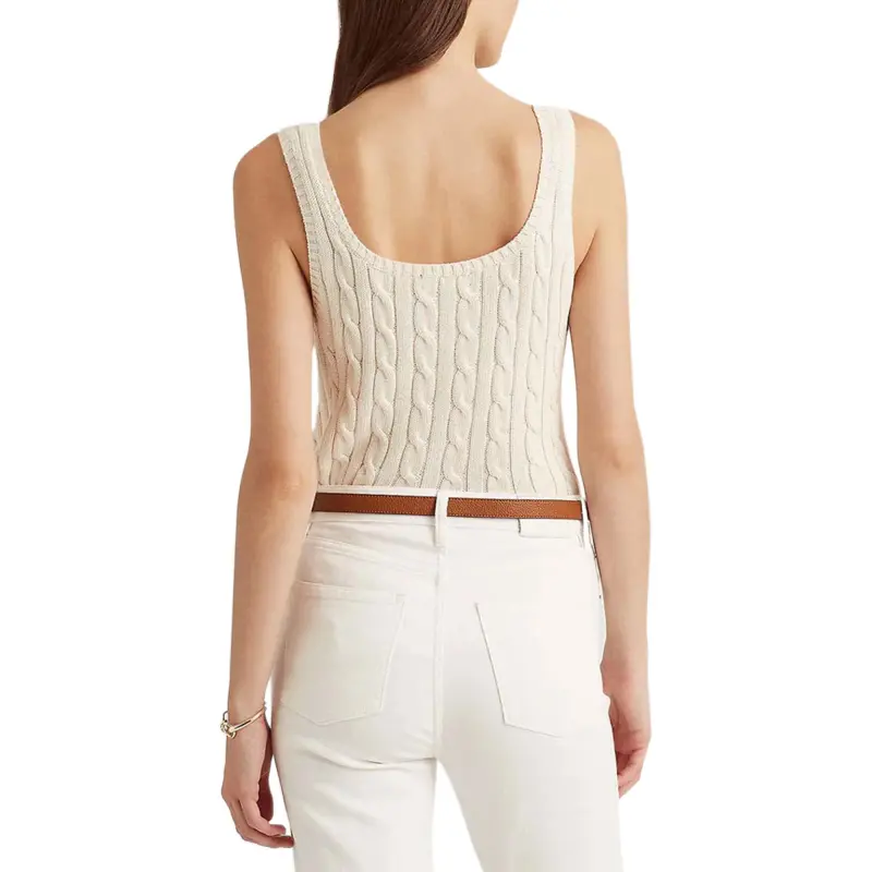 Polo Ralph Lauren Cable knit Scoop neck Top-3