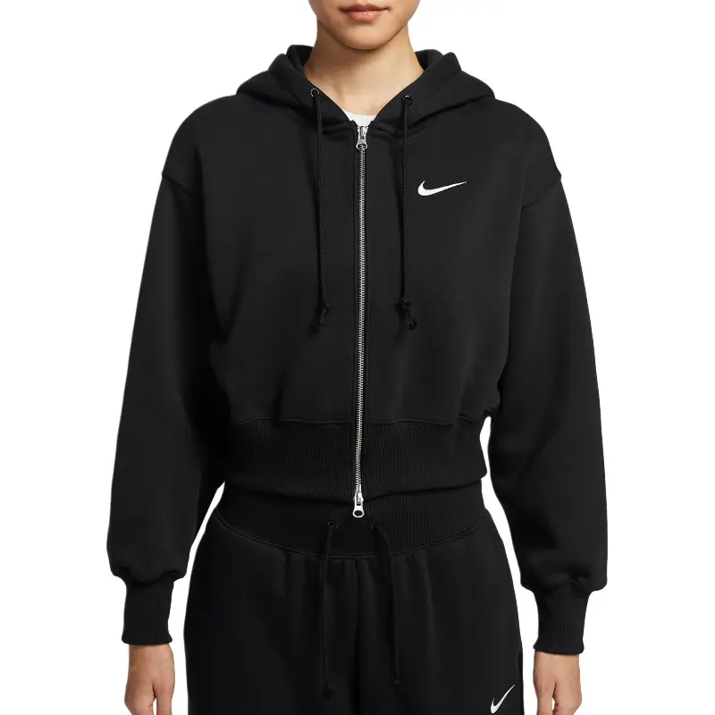 Nike Sportswear Phoenix Fleece Women's Loose Cropped Full Zip Hoodie-1