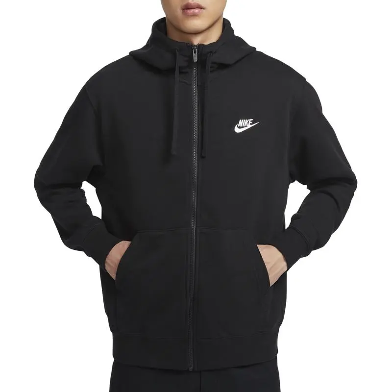 Nike Sportswear Club Jacket Men's Black-4