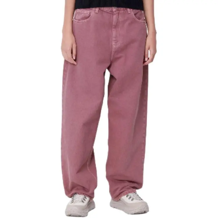 Carhartt WIP FW24 Jeans Women's Dark Purple Red-3