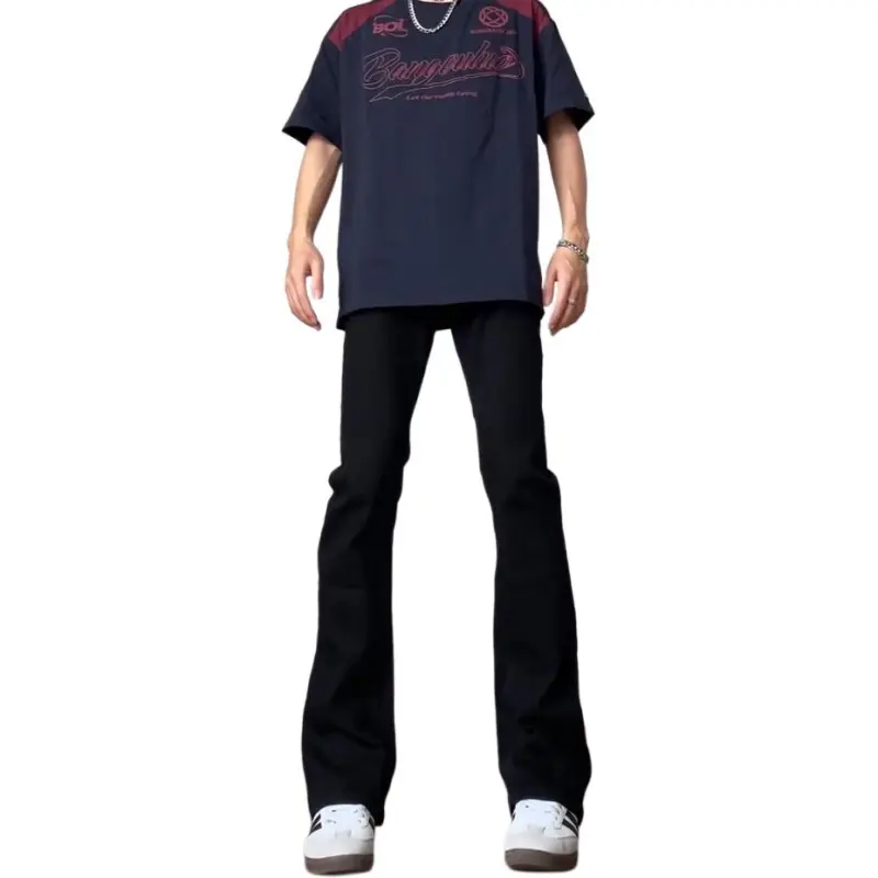 NHZN Jeans Unisex Black-3