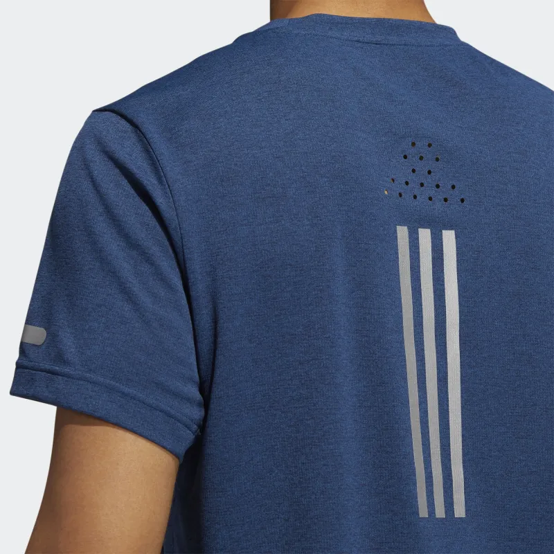Adidas T Shirt Men's Marine Blue-4
