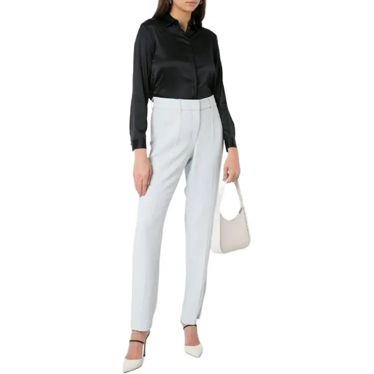 EMPORIO ARMANI Long sleeve Silk Shirt-1