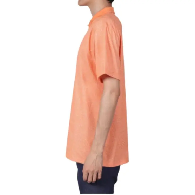 Nike Polo Shirts Men Orange-3