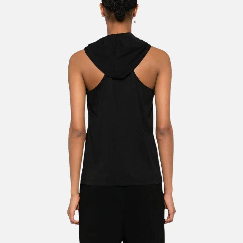 COURREGES Logo Embroidered Tank Top-1