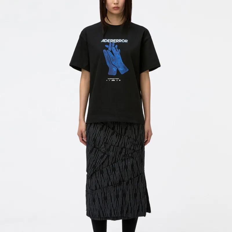 ADER ERROR SS25 T Shirt Men's Black-5