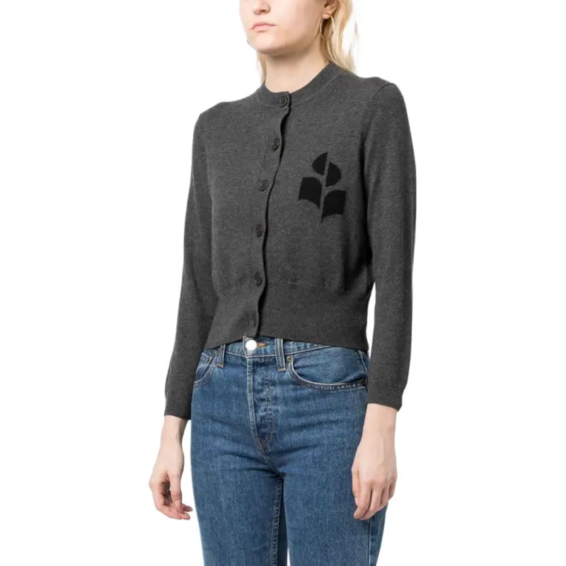 ISABEL MARANT ETOILE Newton Button-Up Cardigan-2