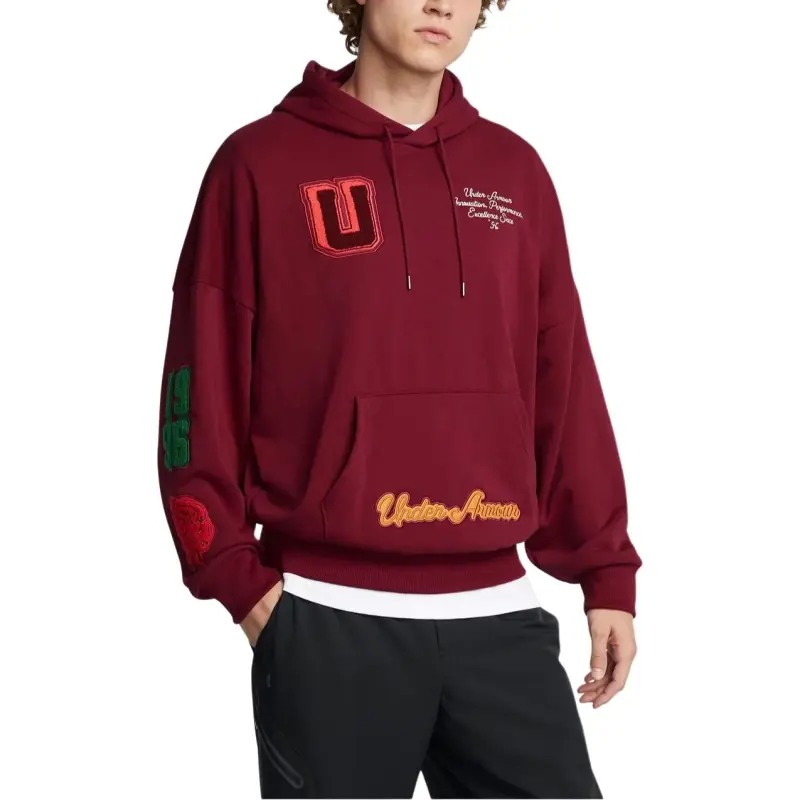 Under Armour Icon UA Sweatshirt Men's Fire Red-2