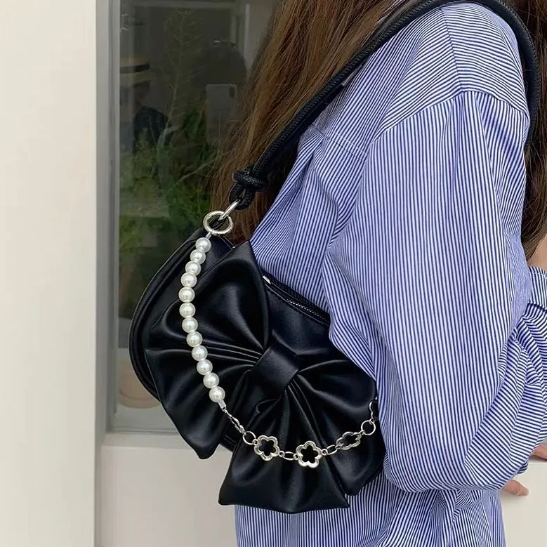 Juju Jimmy PU Shoulder Bag Regular Women's Black-3