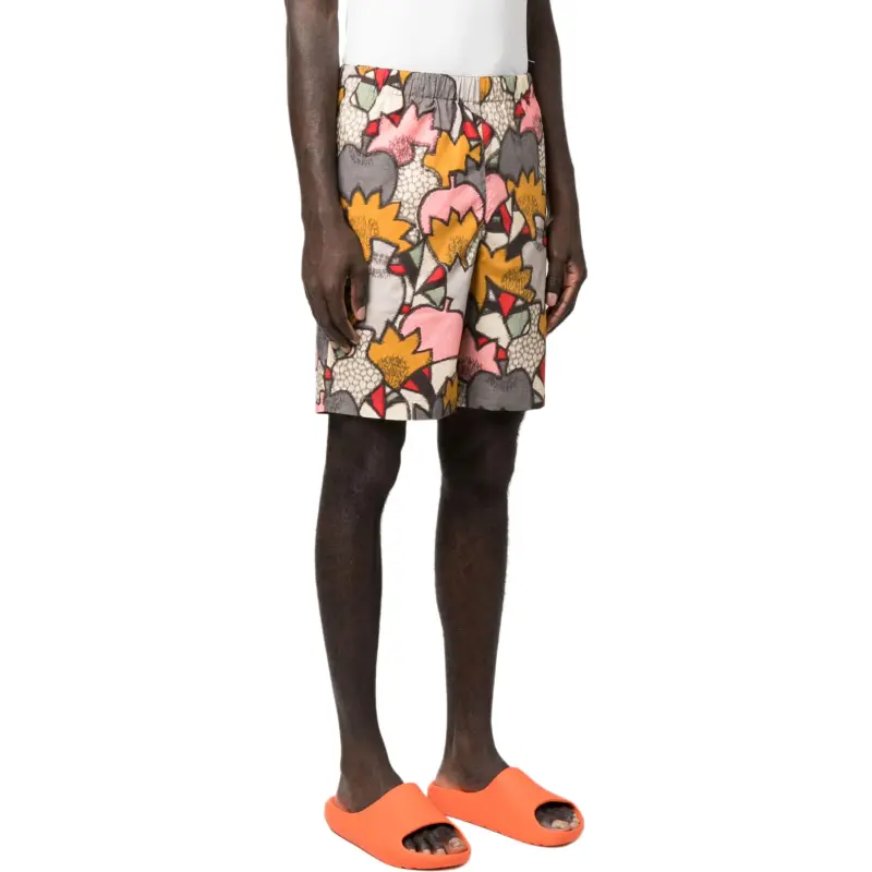 KENZO Camo Graphic print Shorts-3