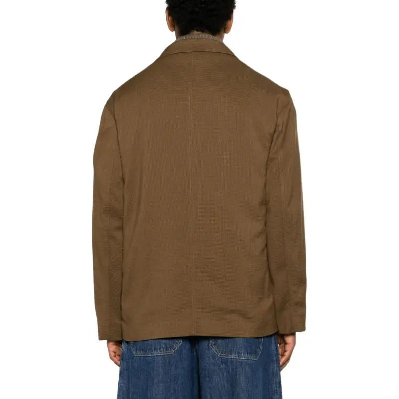 Lemaire Notched lapel Double breasted Blazer-4