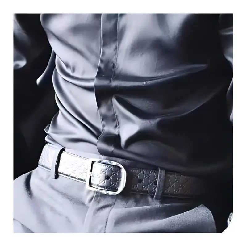 GUCCI GUCCIssima Leather Belt-4