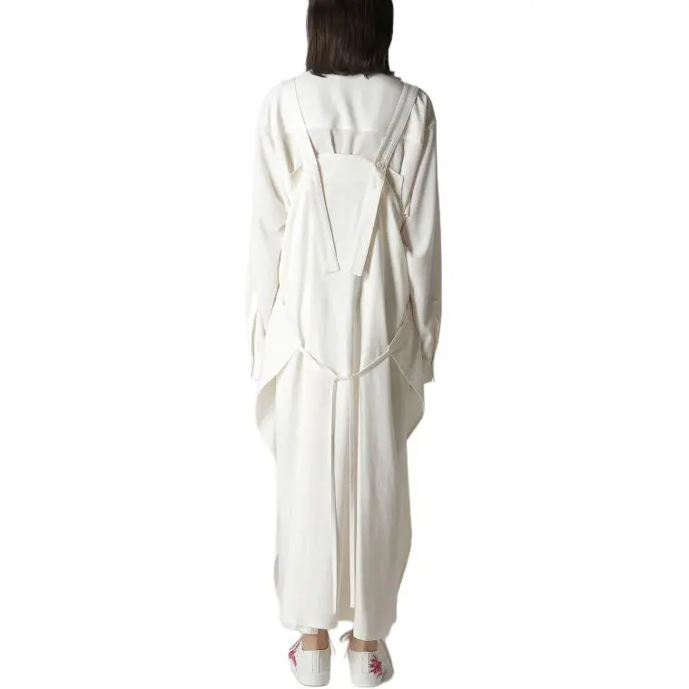 Yohji Yamamoto Y's FW24 Sleeveless Dress Women's Ecru-6