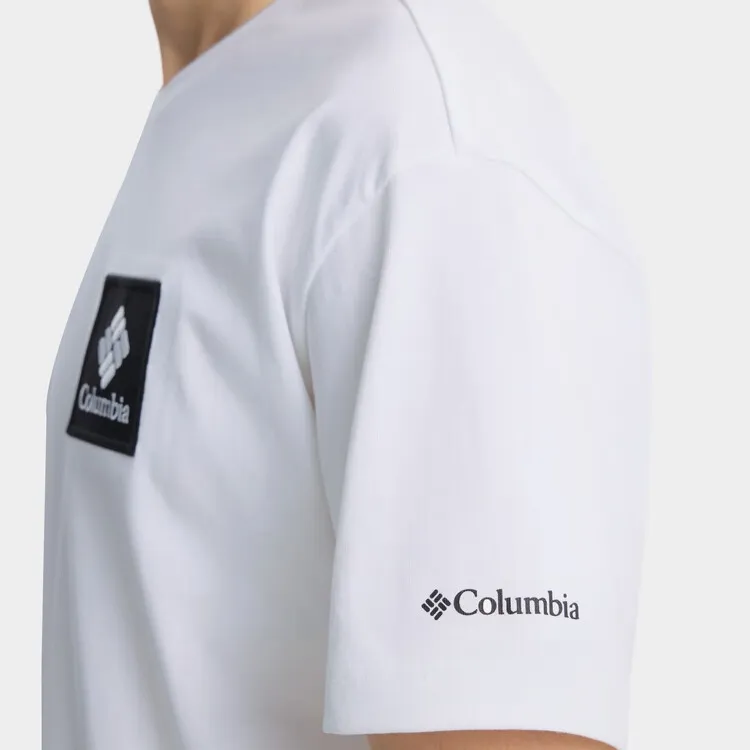 Columbia BURNT LAKE T Shirt Men's White-4