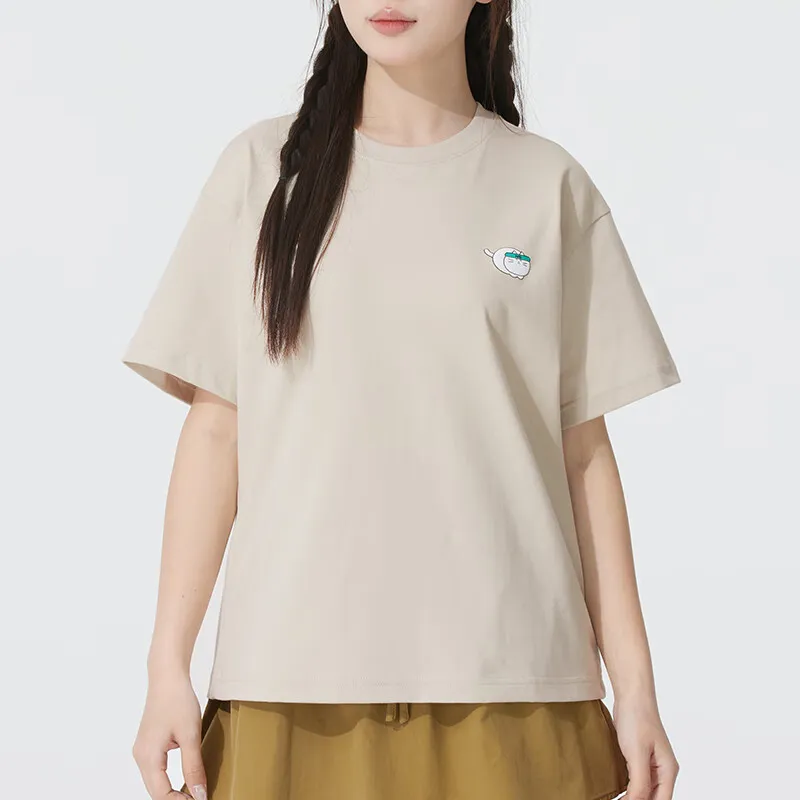 New Balance SS25 T Shirt Women's Greige-2