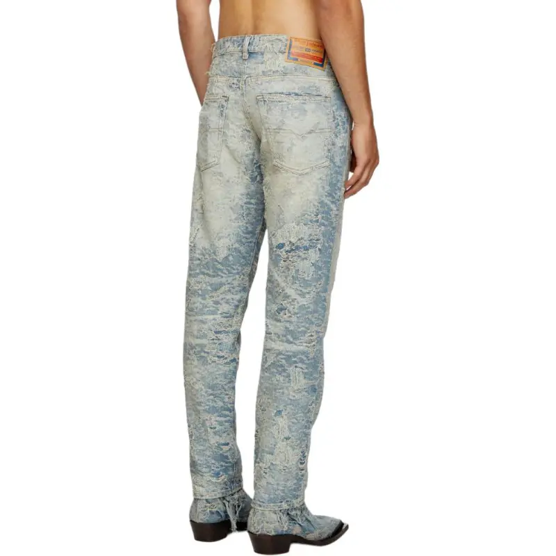 DIESEL 2023 D-Finitive-Fsf-1 Distressed Jeans-3
