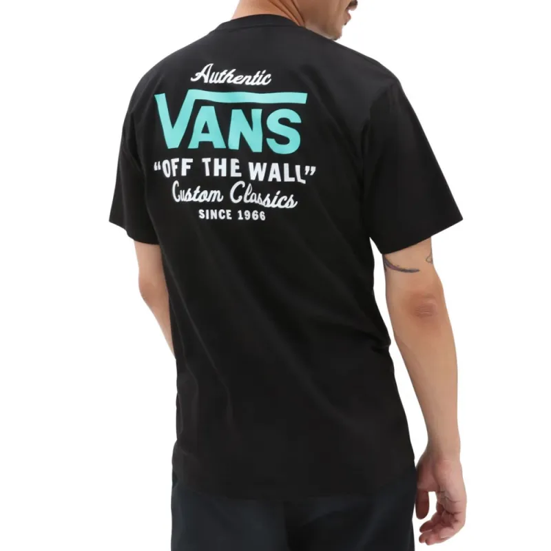 Vans T-Shirts Men Black-3