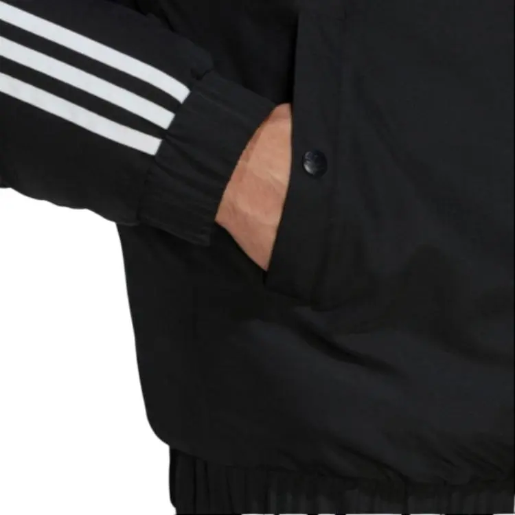 Adidas Parka Coats Men Black-4