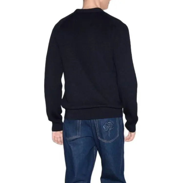 GUCCI SS25 Knitwear Men's Marine Blue-3