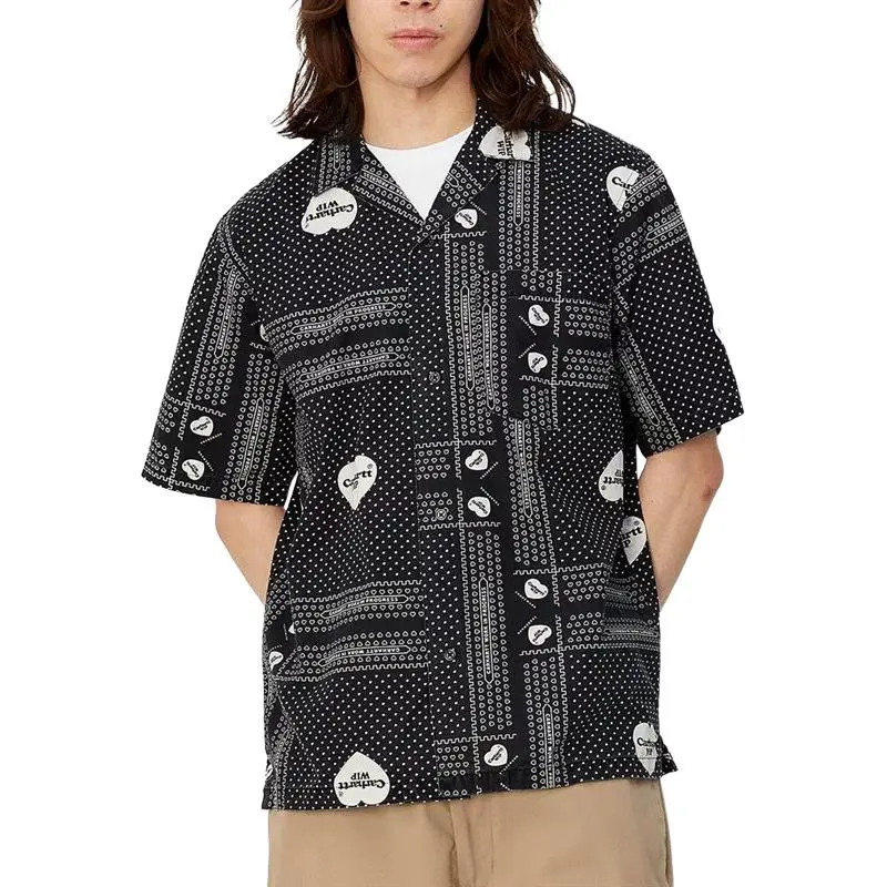 Carhartt WIP Heart Bandana Cotton T-shirt-2