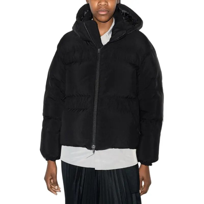 Y 3 Down Jackets Women's Black-4