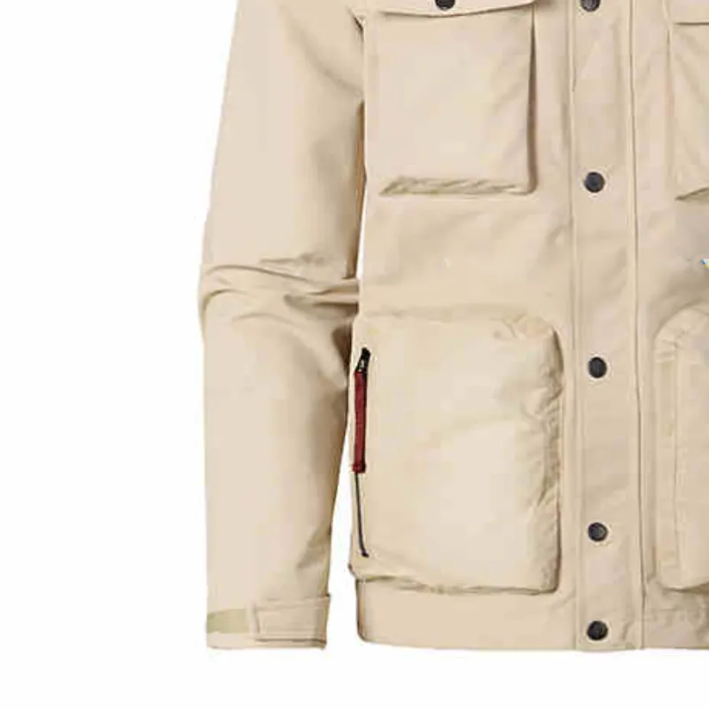 Columbia City Outdoor Collection Waterproof, Windproof, And Breathable Windbreaker Jacket Men's Light Khaki-2