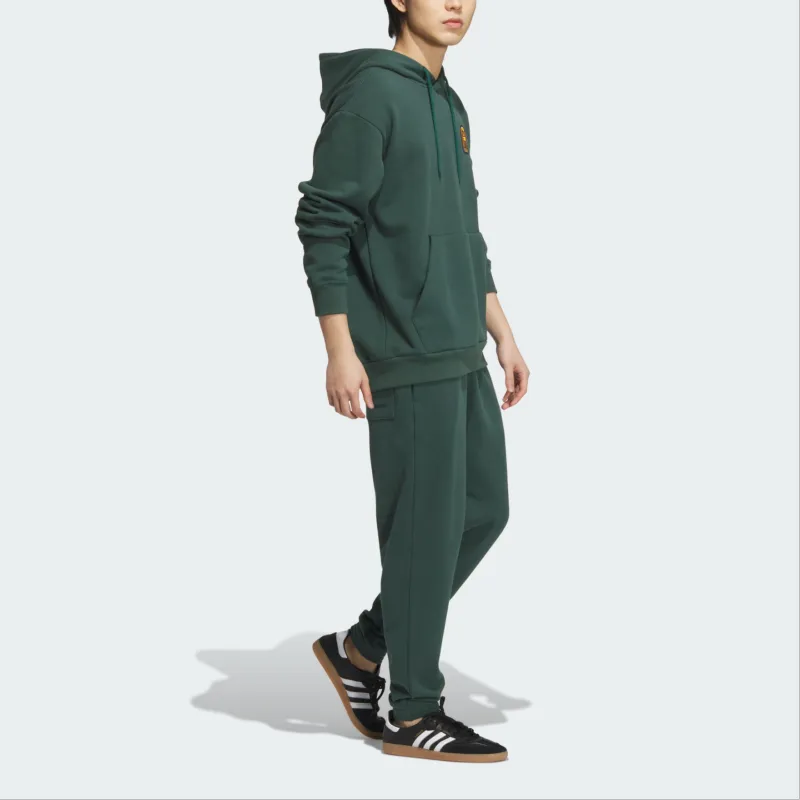 Adidas Originals GRAPHICS JOGGERS Knitted Sports Pants Men's Mineral Green-3