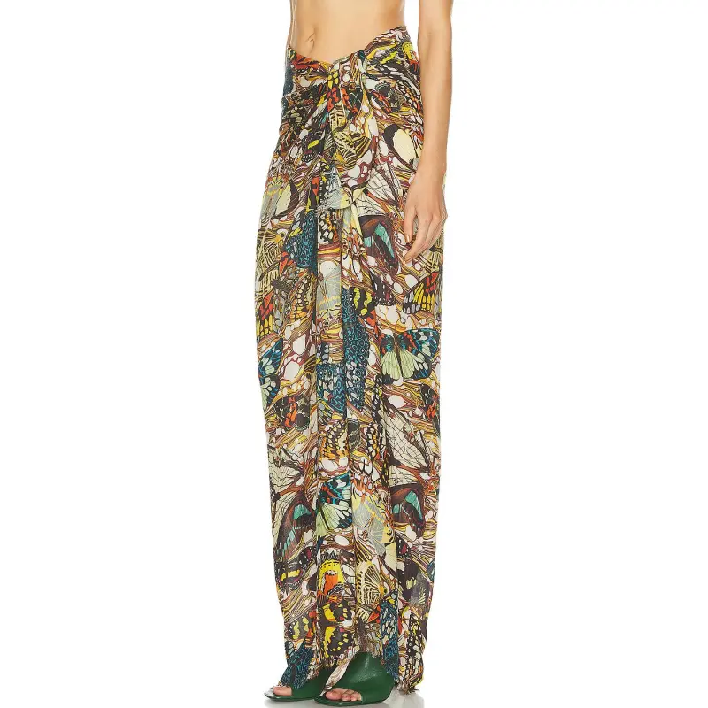 Jean Paul Gaultier Casual Long Skirts Women's Multicolor-2