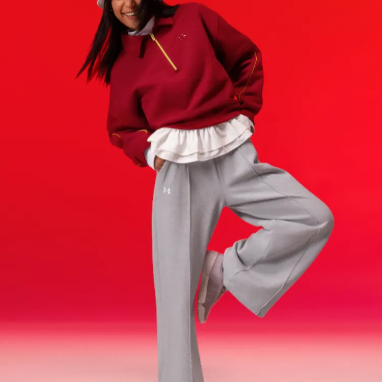 Under Armour UA Chinese New Year Sweatshirt Women's Flame Red-3