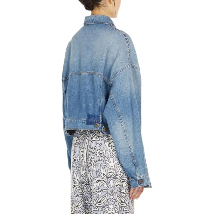 WEEKEND MaxMara Fiumana Button-Up Denim Jacket-1