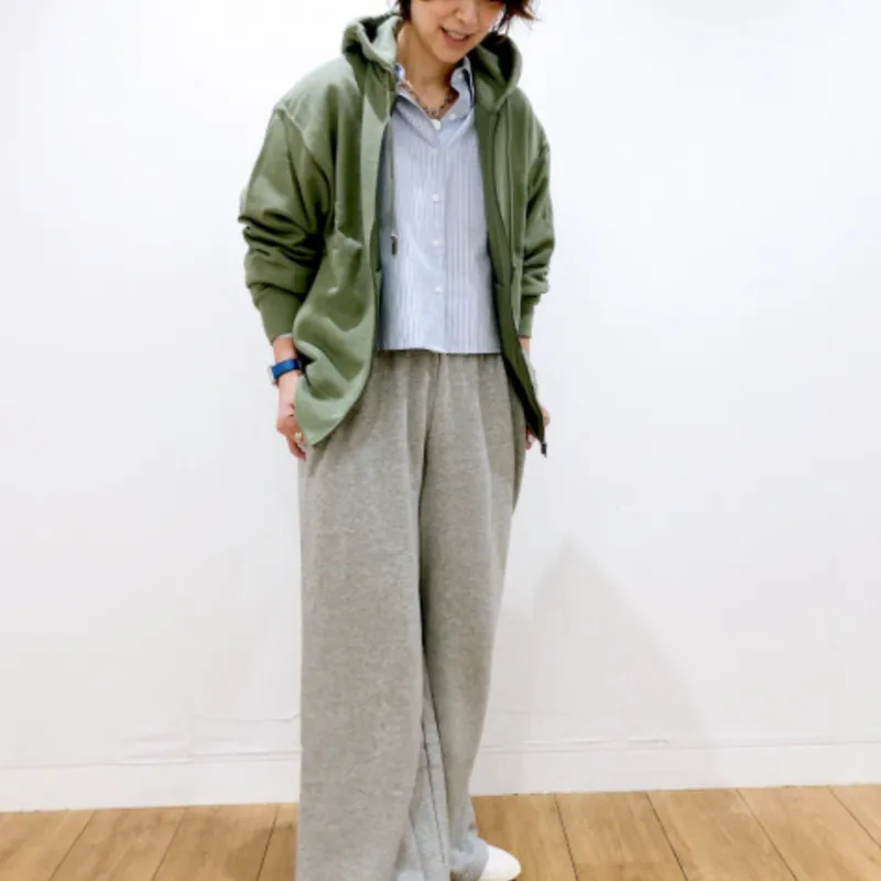 Jw Anderson X UNIQLO Sweatshirts Unisex Green-3