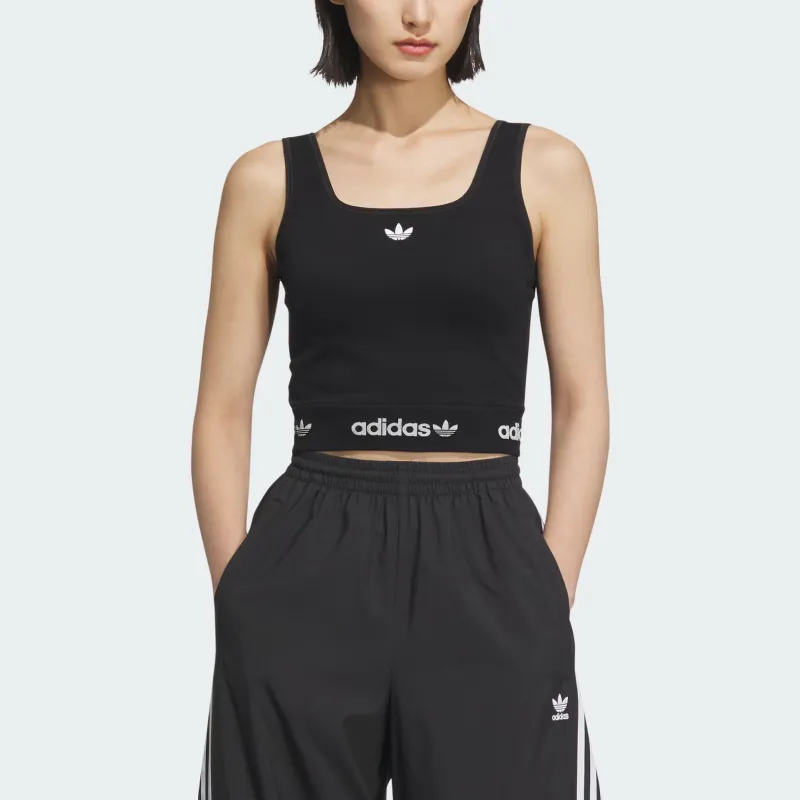 Adidas Originals Sleeveless Sports Shirts Women's Black-1