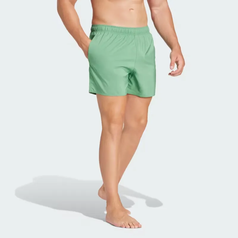 Adidas Solid Clx Short Length Swim Shorts-3