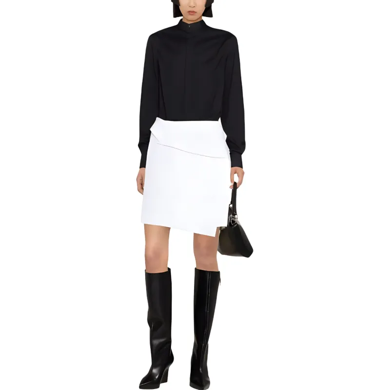 Alexander McQueen Asymmetrical Mini Skirt-1