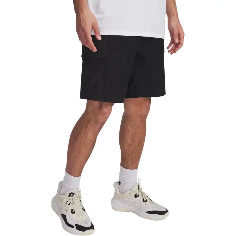 Under Armour Curry Collection Iso Chill Sports Shorts Men's Black 001-3