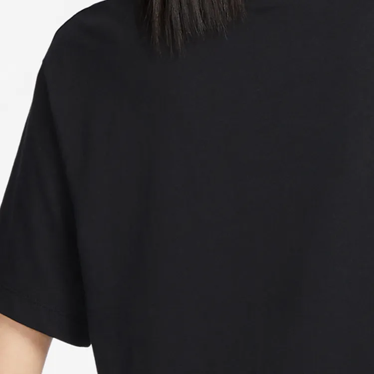 Nike Short Sleeved Dresses Women's Black-4