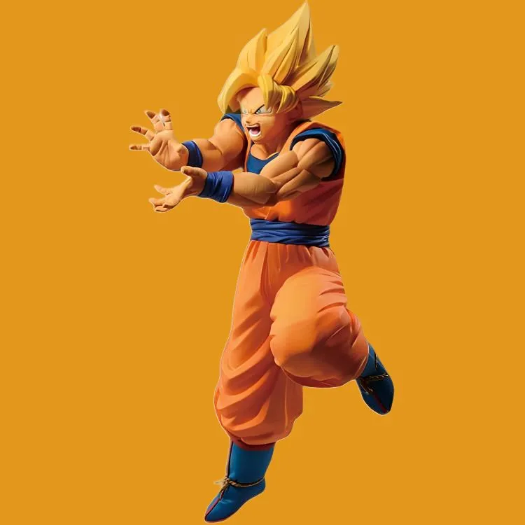 BANPRESTO Sun Wukong Glasses Factory Limited Artificial Human War Super Saiyan Bonus Gift 19cm Scale Figures-4