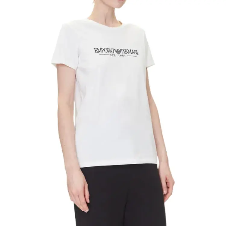 EMPORIO ARMANI T Shirt Women's Ecru-2
