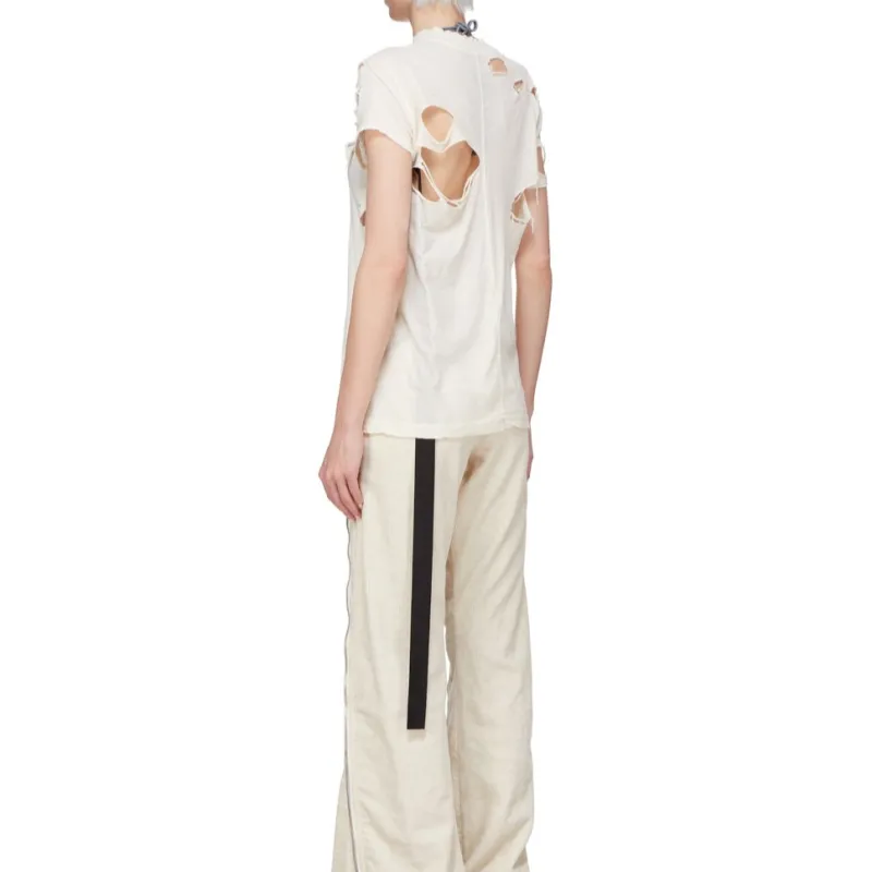 Rick Owens DRKSHDW Small Level Tee 'Natural'-3