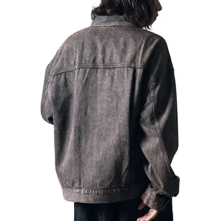 FREAK'S STORE Denim Jacket Men's Brown-1