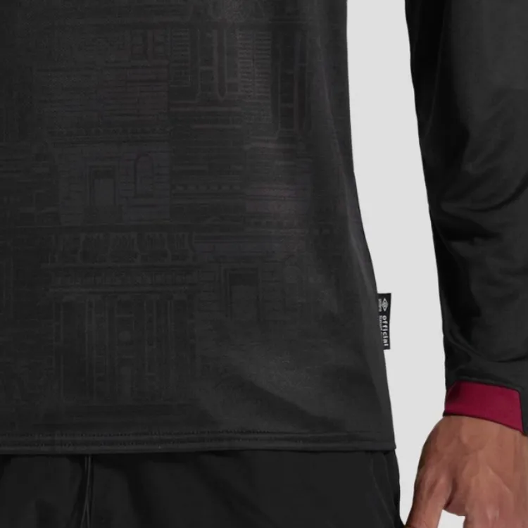 Umbro SS24 Soccer Jerseys Men's Black Red-2