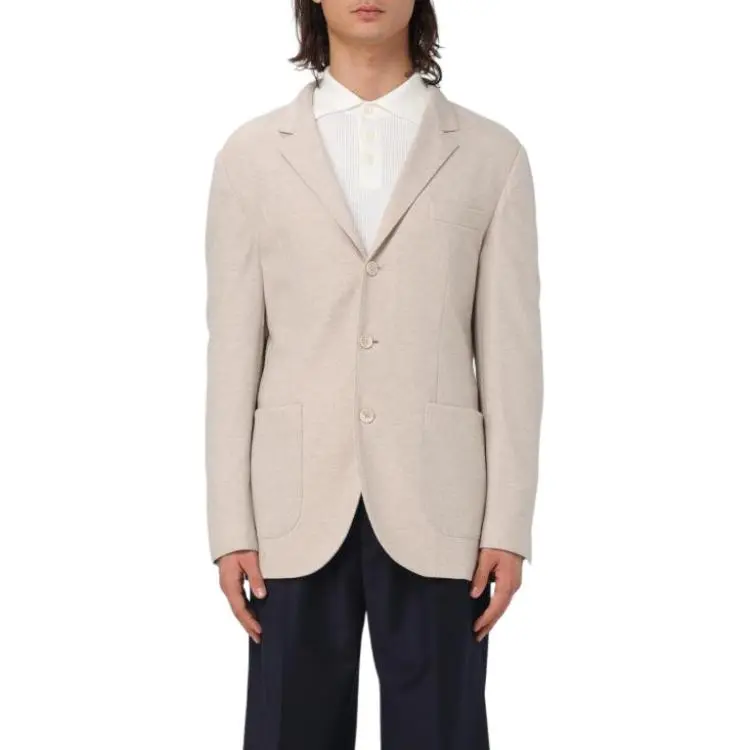 Brunello Cucinelli Single Breasted Jersey Blazer-2