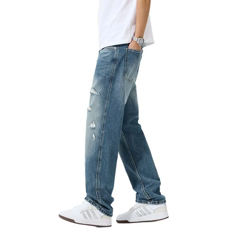 JASONWOOD Cowboy On The Run Jeans Unisex Blue-5