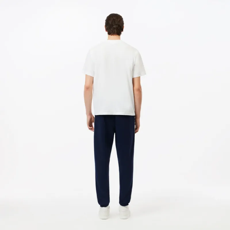 LACOSTE Knitted Sweatpants Men's Marine Blue-2