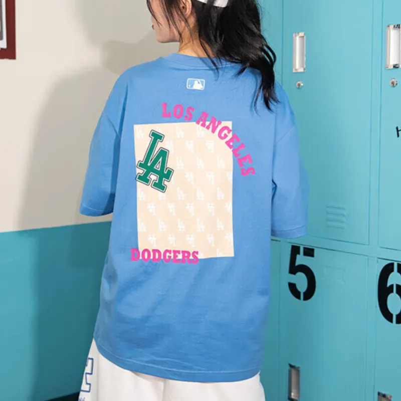 MLB SS24 T Shirt Unisex Hemp Blue-3